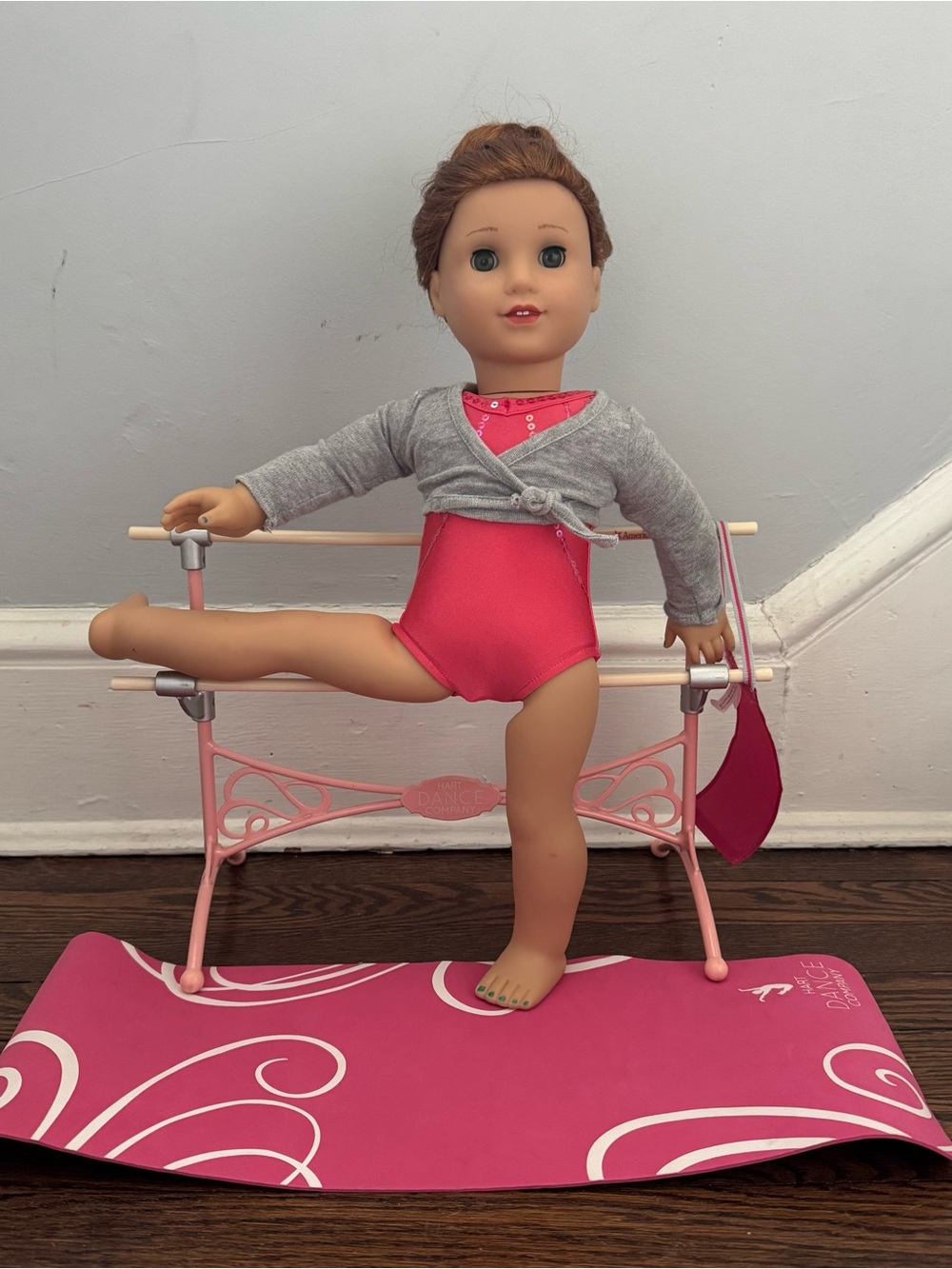 American Girl Ballet 🩰 Barre Set & Outfit (DOLL NOT FOR SALE)